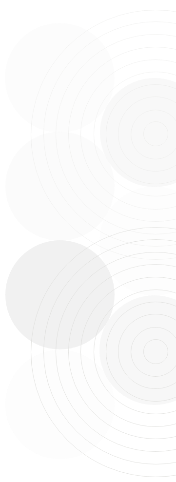Various grey circles on light background